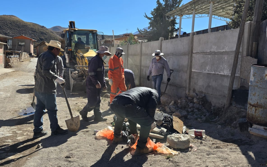 Nueva Jornada Comunitaria en Socoroma: “Uniendo Esfuerzos por una Comunidad más Limpia y Organizada”